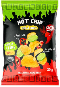 Potato Chips Chilli and Lime 80g x 15