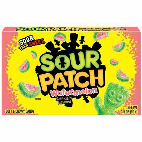 Sour Patch Watermelon Theatre Box 99g - 12ct