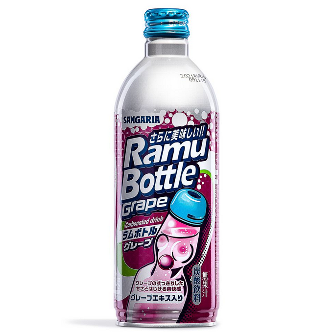 Sangaria Ramu Bottle Grape - 500ml x 24