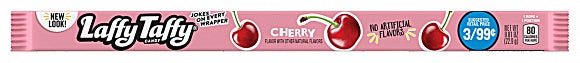 Cherry Laffy Taffy Rope 22g  - 24ct