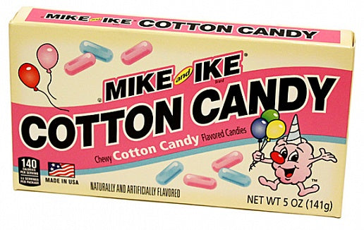 Mike and Ike Cotton Candy 120g - 12 ct