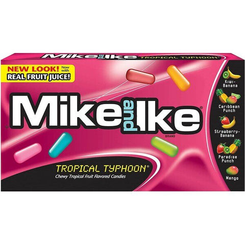 Mike and Ike Tropical Typhoon Theatre Box 120g - 12 ct