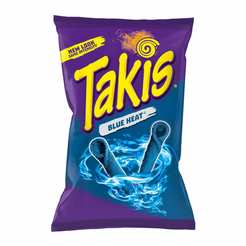 Takis Blue Heat 4oz (113g) - 20CT - Dated Jan 18 2023