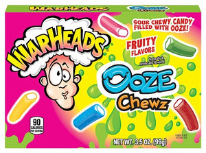 Warheads Ooze Chews Theatre Box 99g - 12ct